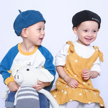 Bonito chapéu de crianças bebé chapéu boné de beisebol de primavera-verão da bebê menina menino de chapéu ajustável criança menina boina cor dos doces octogonal pac 0