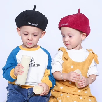 Bonito chapéu de crianças bebé chapéu boné de beisebol de primavera-verão da bebê menina menino de chapéu ajustável criança menina boina cor dos doces octogonal pac 5