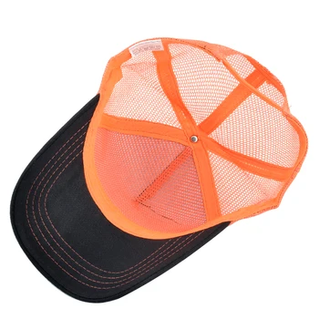 Bordado chapéu dos Homens peixe-Palhaço padrão de Patch Bonés de Beisebol Mulheres Exterior de Malha Viseira Snapback Caminhoneiro Chapéus Casquette osso 5