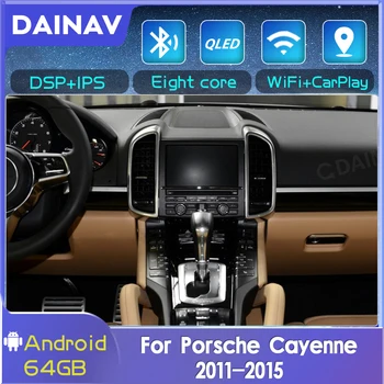 CarPlay Android Rádio Para o PORSCHE CAYENNE 2011-2015 Radio Player Multimídia GPS de Navegação de DVD, Leitor de Auto Estéreo Carplay