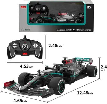 Carro RC Brinquedos 1/12 Mercedes-AMG F1 W11 EQ Desempenho da Equipe de Corrida de Carros de Fórmula Modelo da Coleção de Brinquedos de Presente a Deriva Lewis Hamilton#4416 5
