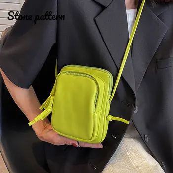 Casual Ins Pequeno Saco Saco de Mulheres 2022 Verão Novo Popular Quente-vendendo a Messenger Bag coreano Telefone Móvel Saco Pequeno Quadrado Saco