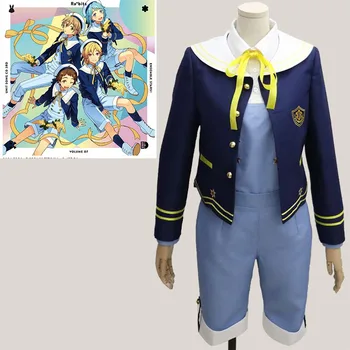 Conjunto de Estrelas rabits Nazuna Nito de Tomoya Mashiro Hajime shino Mitsuru a tenma roupa de Marinheiro Cosplay Fantasia