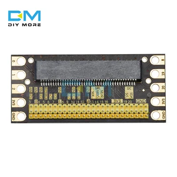 DC 3.3 V Micro:Bit de Interface de Placa de Expansão Microbit Adaptador de Placa de e / s de Expansão da Placa Módulo para Ferramenta Elétrica