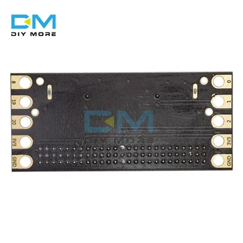 DC 3.3 V Micro:Bit de Interface de Placa de Expansão Microbit Adaptador de Placa de e / s de Expansão da Placa Módulo para Ferramenta Elétrica 3