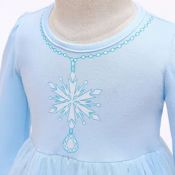 De 1 A 6 Anos Crianças De Vestuário Meninas De Vestidos De Menina Elsa Sereia Princesa Cinderella Dress Criança Pequena Menina Roupas De Natal 3