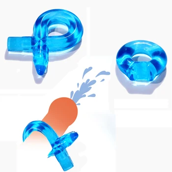 De Silicone, Pênis Anel para o Pénis Alargamento de Preservativos para os Homens Extender Íntimo Bens Anel peniano Reutilizáveis Anel peniano Brinquedos do Sexo para Homens 0