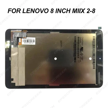 Display LCD+Touch Screen Digitalizador Assembly Para a Lenovo MIIX2-8 painel de Substituição frant de vidro de 8 polegadas B080EAN01.1 CLAA080WQ02