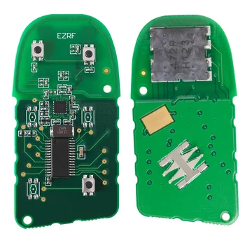 DIYKEY M3N-40821302 Remoto Inteligente-Chave 3 botões 433MHz 4A Chip para Jeep Renegade Bússola 2015 2016 2017 2018 2019 2020 2021 4