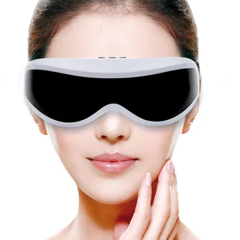Electric Eye Massager Máscara De Enxaqueca Da Visão Do Olho Melhoria Testa Cuidado Dos Olhos Óculos De Massagem De Vibração Sem Fio Olho Magnético 1