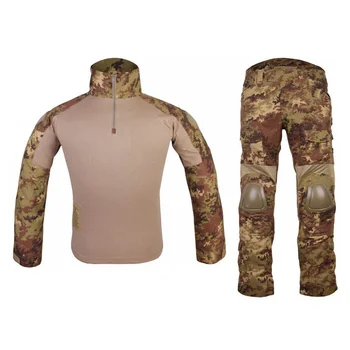 Emersongear Tático Gen2 Combat Suit&Calças Terno de Treinamento Conjunto Uniforme de Roupas de Airsoft de Caça, Caminhadas, Esportes ao ar livre VEG EM6973