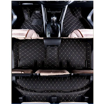 Especiais personalizados carro tapetes para Mazda CX-8 7 6 lugares 2020-2018 impermeável do carro tapetes para CX8 2019