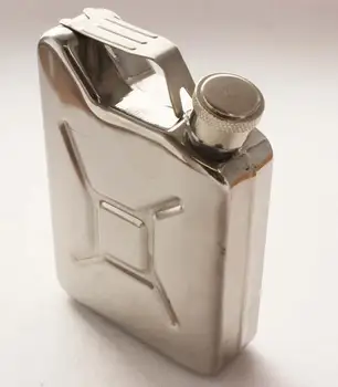 Espessamento de aço inoxidável do hip flask pode ser usado como um jarro de óleo 5 oz de aço inoxidável do hip flask