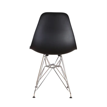 [EUA PRONTO STOCK]Conjunto de 4 Design Moderno Cadeira de Jantar com o Chrome Pernas de Metal, Estilo Nórdico Design Requintado Cadeira para Escritório 1