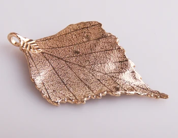 Frete grátis liga maple leaf 7.3*4.5 cm pingente charme para DIY fazer colar de jóias de metal encantos