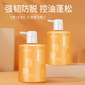 Gengibre anti queda de cabelo shampoo Dupla planta composição de Controle de Óleo Fofo Anti coceira Shampoo