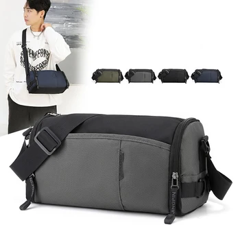 Grande Capacidade de Homens Messenger Bag de Nylon Exterior Ciclismo Ombro Pack Impermeável de Lazer Masculino Treinamento físico Bolsa XA893M
