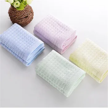 Grande qualidade macio fibra de bambu toalha de rosto para as crianças e bebê cor sólida, o bambu bebê fralda de pano