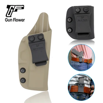 Gun&Flor G19/23/32 Pistola Kydex Coldre para Glock Acessórios Única Pilha de Revistas Titular