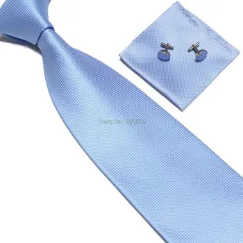 HOOYI 2019 barato do poliéster dos homens laço de pescoço conjunto de gravata japao botão de punho 1