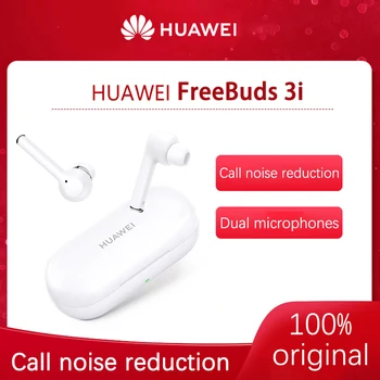 Huawei Freebuds 3i sem fio fone de ouvido bluetooth activa a redução de ruído em execução esportes fone de ouvido bateria de longa duração original autêntica