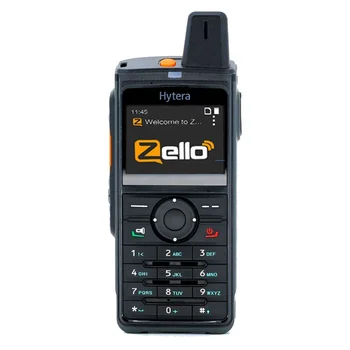 Hytera PNC380 Rede 4G cartão SIM ip67 impermeável de ouvido sem fio de telefones celulares solar powered walkie talkie duas vias de rádio 1