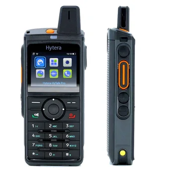 Hytera PNC380 Rede 4G cartão SIM ip67 impermeável de ouvido sem fio de telefones celulares solar powered walkie talkie duas vias de rádio 2