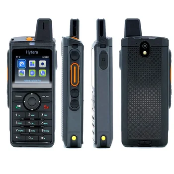 Hytera PNC380 Rede 4G cartão SIM ip67 impermeável de ouvido sem fio de telefones celulares solar powered walkie talkie duas vias de rádio 4