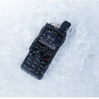 Hytera PNC380 Rede 4G cartão SIM ip67 impermeável de ouvido sem fio de telefones celulares solar powered walkie talkie duas vias de rádio 5