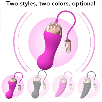 Impermeável de Carregamento USB De 10 Modos de Controle Remoto sem Fio, Vibração de Amor Ovos Preto G-Spot Vibrador Brinquedos Sexuais Para as Mulheres Kegel Bola