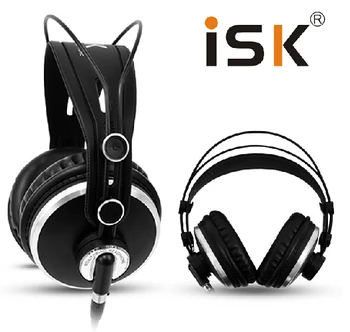 ISK HP980/HP-980 Cancelamento de Ruído Super Baixo Fechado de Volta Aparelhagem hi-fi DJ Studio Monitoramento de Fones de ouvido Fone de ouvido PK K271S K272