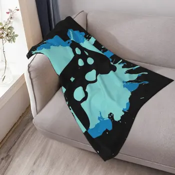 Jogos Gamer Controlador de Paint Splatter Jogar Cobertor TV Mantas de Sofá cobertor de flanela Aconchegante cama Em Casa de viagem Adulto criança 2