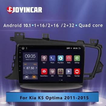 JOYINCAR Quad core Android de 10,1 para Kia Optima 3 K5 2011 2012 2013 2014 2015 Multimídia de som do Carro Rádio Leitor de Navegação GPS