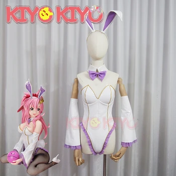 KIYO-KIYO o máximo de SEMENTES de Anime Costumes Lacus Clyne coelhinha Cosplay Traje sexy trajes feitos tamanho