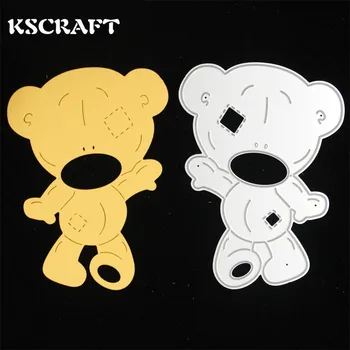 KSCRAFT Urso de Corte de Metal Morre para DIY Scrapbooking/cartões/Kids Fun Decoração de Suprimentos