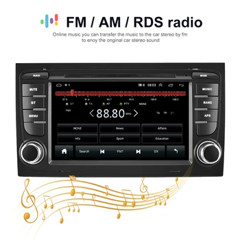 LeeKooLuu Android 10.0 2din auto-Rádio RDS 7