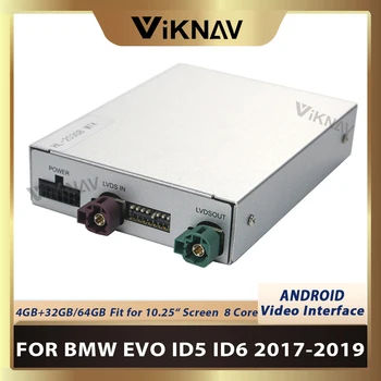 Leitor de DVD do carro GPS de Navegação de Para-BMW EVO ID5 ID6 2017-2019 Android Multimídia Sistema de Interface de Vídeo
