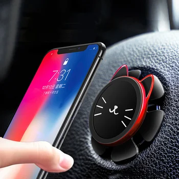 Magnético de Carro de Telefone do Suporte Carro Universal de Telefone de Suporte Para Volante Para a Xiaomi iPhone 11 12 13 Pro Max Smartphone GPS PDA