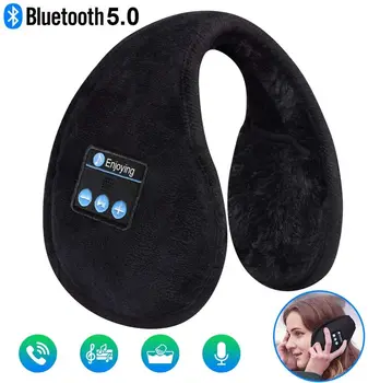 Mantenha Quente Bluetooth 5.0 Inverno Fones De Ouvido Fones De Ouvido Bluetooth Abafador De Aquecedores De Música Sem Fios, Aquecedores De Orelha