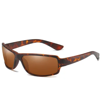 MIZHO Novo Retângulo Óculos de sol Polarizados Homens de Condução Tons Masculina Óculos de Sol Vintage Viagens de Pesca Clássico Óculos de Sol UV400 2