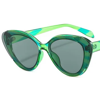 Moda Óculos de sol Unissex, Olho de Gato de Óculos de Sol Retro Adumbral Anti-UV Óculos Pequena Armação de Óculos Simplity Ornamentais 3