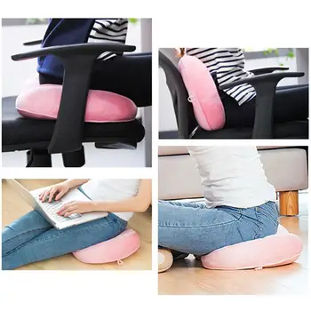 Mulheres Duplo Conforto Ortopédico Almofada Pelve Travesseiro Levantar o Quadril Almofada do Assento para Alívio de Pressão 1