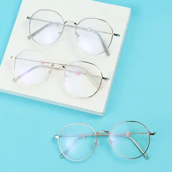 Mulheres Portátil Proteção Para Os Olhos Do Computador Do Escritório Óculos De Luz Ultra Quadro De Grandes Dimensões Óculos Anti-Luz Azul Óculos 2