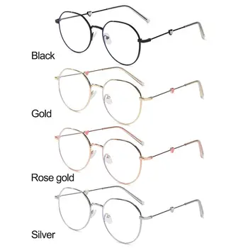 Mulheres Portátil Proteção Para Os Olhos Do Computador Do Escritório Óculos De Luz Ultra Quadro De Grandes Dimensões Óculos Anti-Luz Azul Óculos 5