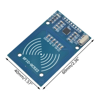 Multi-propósito RFID-RC522 Kit de Sensor de Cartão Conjunto de módulos com Cartão em Branco 5
