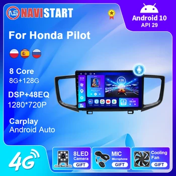 NAVISTART auto-Rádio Com Tela Para Honda Pilot 2016-2018 Multimédia de Vídeo Câmera 2 Din Rádio de Navegação GPS Estéreo Autostereo