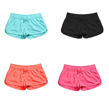 Novo 2021 Verão Shorts Ocasionais De Mulheres Ajuste Sólida Disponível Shorts Soltos Cintura Elástica Respirável Mulheres Moda Shorts