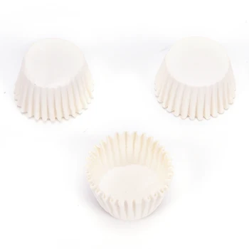 Novo 500Pcs Mini Tamanhos de Chocalate forminhas de Papel Assadeira de Muffin Bolo de Cupcake Casos 4 cores para escolher 4