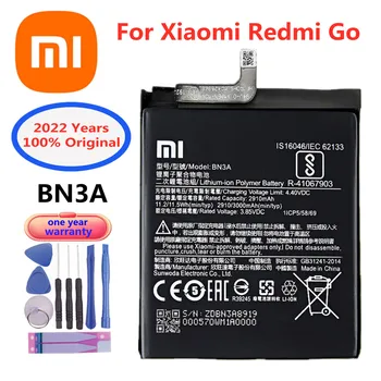 Novo BN3A Original Xiaomi Bateria do Telefone Para Xiaomi Redmi Ir RedmiGo Bateria Compatível Substituição de Pilhas de 3000mAh Ferramentas Gratuitas