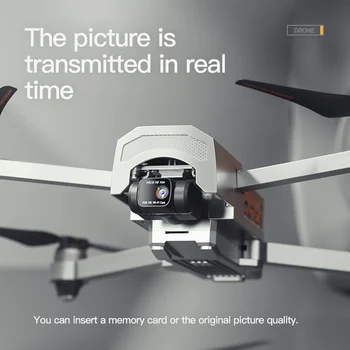 Novo iCamera1 Drone 4K Profissional de Câmara HD WIFI PVF 2-eixo Anti-vibração Cardan Câmara EIS Brushless Rc Quadcopter Dron Menino Brinquedos 2